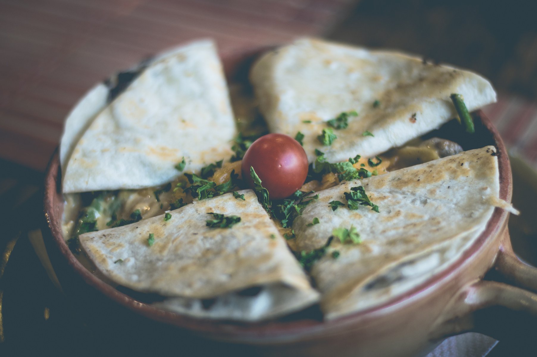 Wrapped Food in Bowl